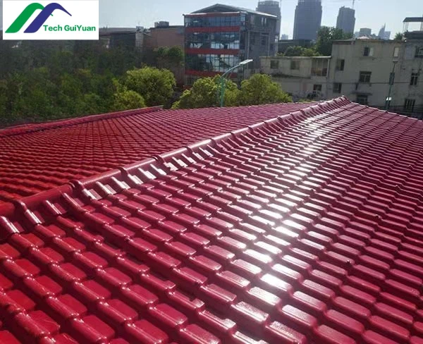 Syntetická živica vlnitá strešné dosky